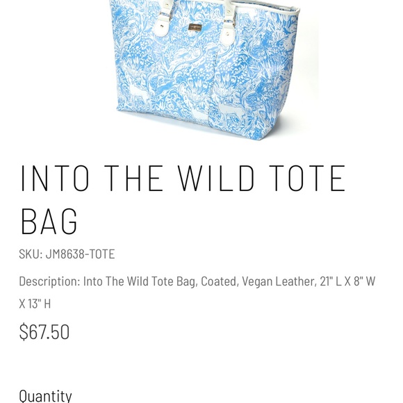 New! Jane Marie Blair Peony tote beach picnic carryall bag. - Picture 11 of 13